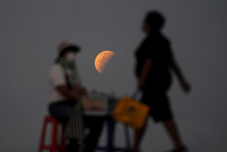 ליקוי הירח באינדונזיה