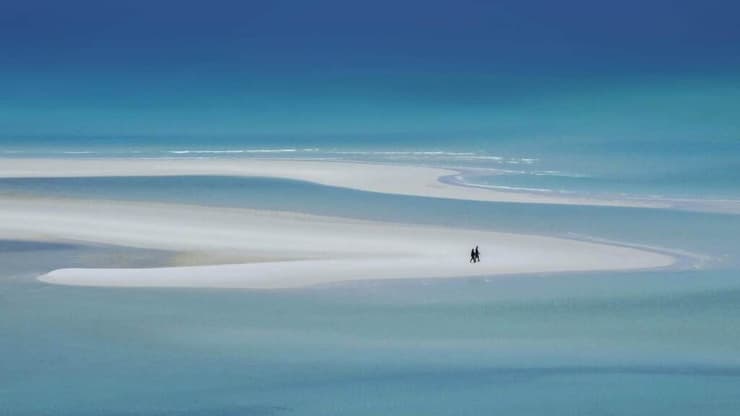 החול הלבן ביותר בעולם, Whitsunday Islands ,Australia
