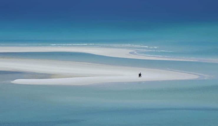 החול הלבן ביותר בעולם, Whitsunday Islands ,Australia