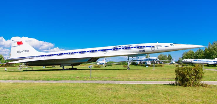 טופולוב TU-144 מטוס על קולי