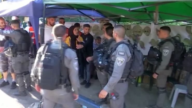 תיעוד המעצרים בשייח ג'ראח