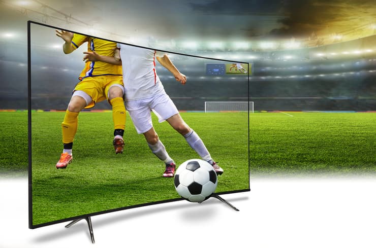 איכות מסך צפייה בטלוויזיה בספורט