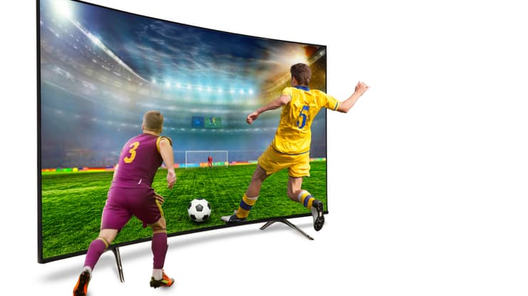 איכות מסך צפייה בטלוויזיה בספורט