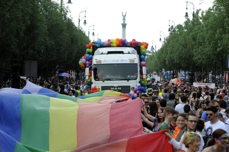 הונגריה מצעד גאווה 2013 הומואים להט"ב להט"בים