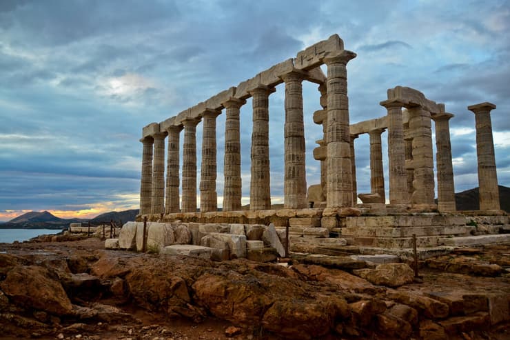 סוניו יוון Temple of Poseidon, Sounio
