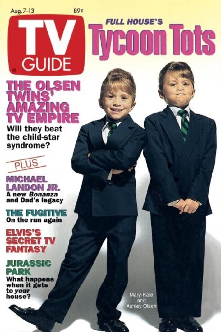 התאומות אולסן בשער המגזין TV GUIDE, 1993