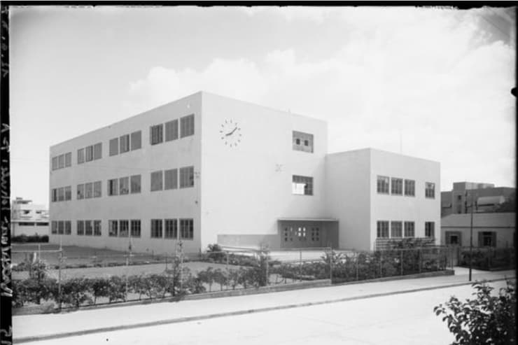 מבנה הבאו-האוס. צילום משנת 1937
