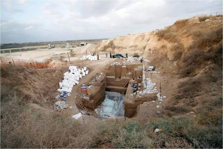 אתר החפירות ליד רמלה
