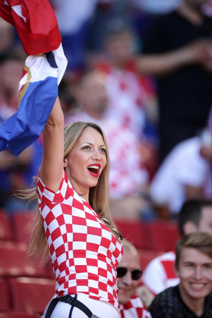 אוהדת נבחרת קרואטיה