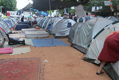 אוהלים בשדרות רוטשילד