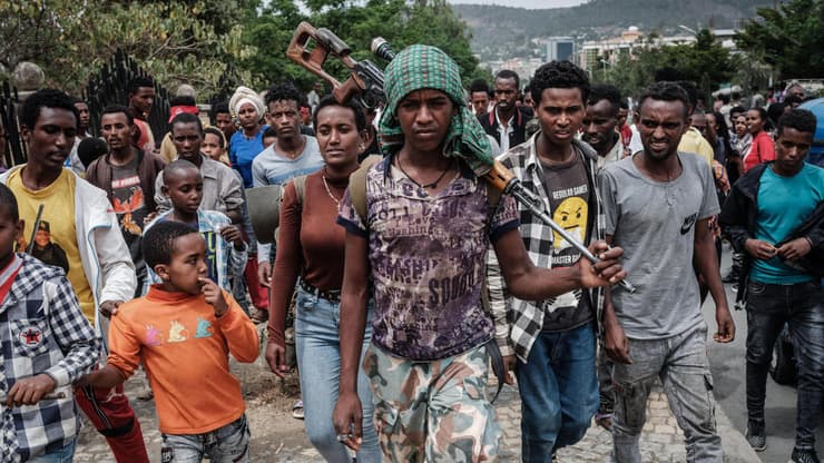 כוחות ה מורדים ב תיגראי אתיופיה