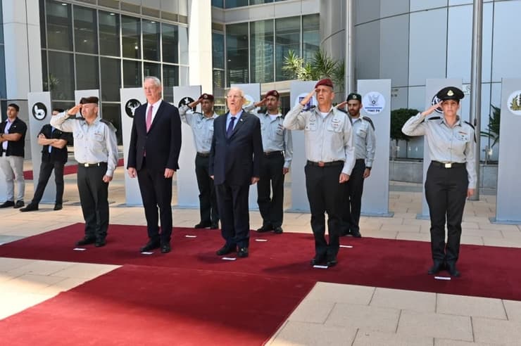 מערכת הביטחון הישראלית נפרדת ומצדיעה לנשיא המדינה העשירי ראובן (רובי) ריבלין