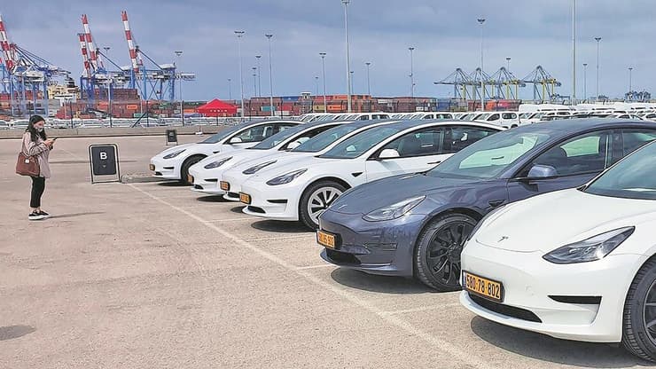 צילום: אודי עציון רכבי טסלה