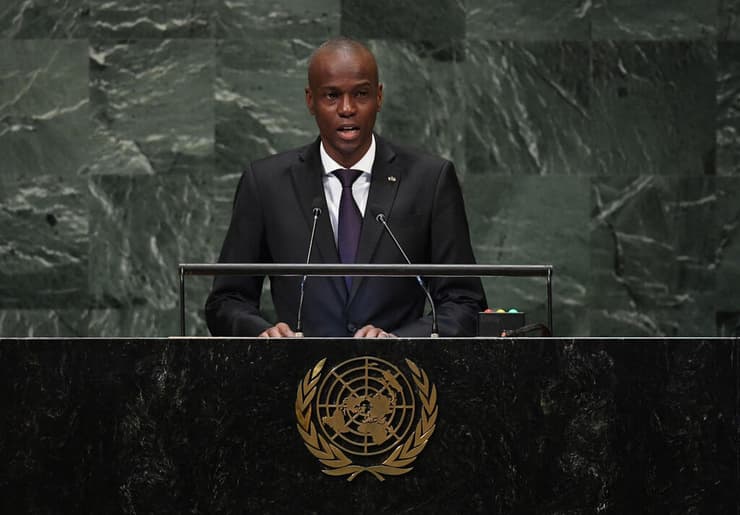נשיא האיטי ז'ובנל מואיז