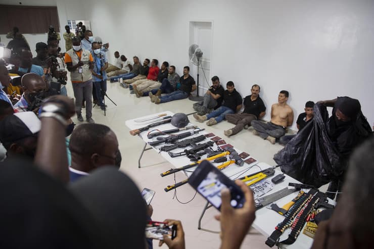 החשודים בהתנקשות בנשיא האיטי