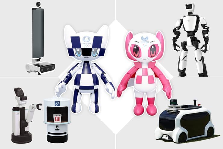 הרובוטים של טויוטה לטוקיו 2020