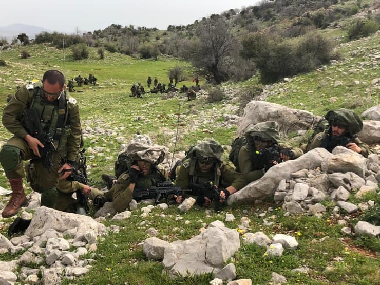 אימוני צה"ל בגזרה הצפונית