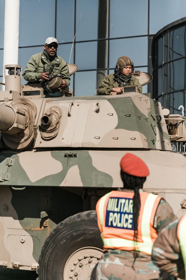 דרום אפריקה מהומות כוחות הביטחון ב דרבן