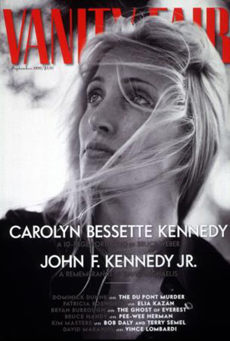 קרולין בסט-קנדי על שער "וניטי פייר", 1999