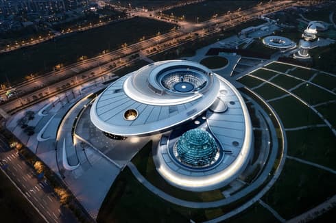 שבע שנות בנייה: מוזיאון האסטרונומיה בשנגחאי
