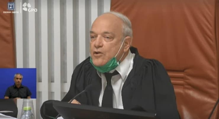 שופט העליון ניל הנדל בדיון דוברי נתניהו