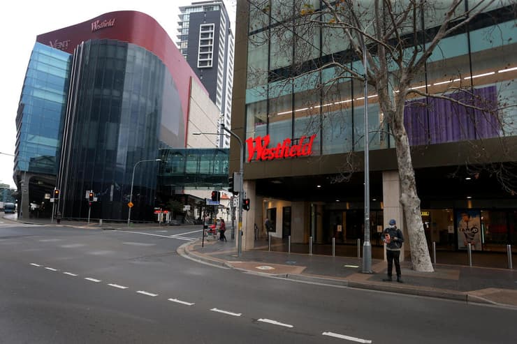קורונה אוסטרליה סגר סידני אזור קניות בדרך כלל הומה אדם