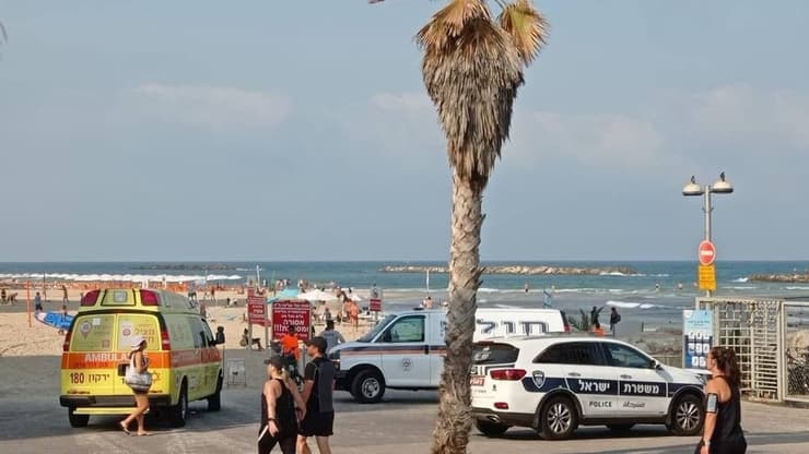 גופת גבר נמצאה בחוף גורדון בתל אביב; ההערכה - נכנס למים בלילה וטבע