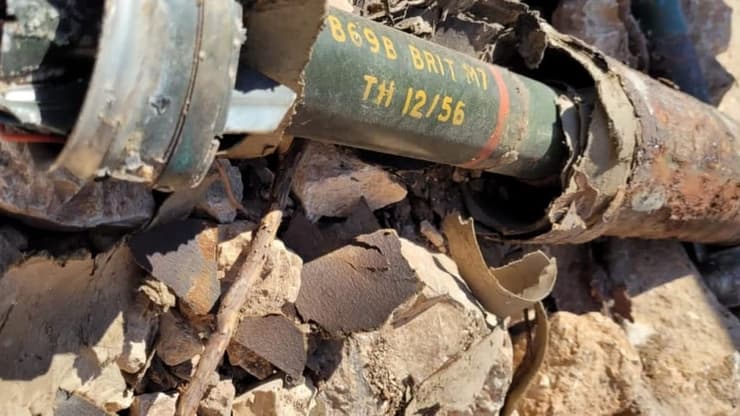  2 פצצות מרגמה  נמצאו במהלך עבודות הרכבת הקלה ליד גבעת התחמושת בירושלים