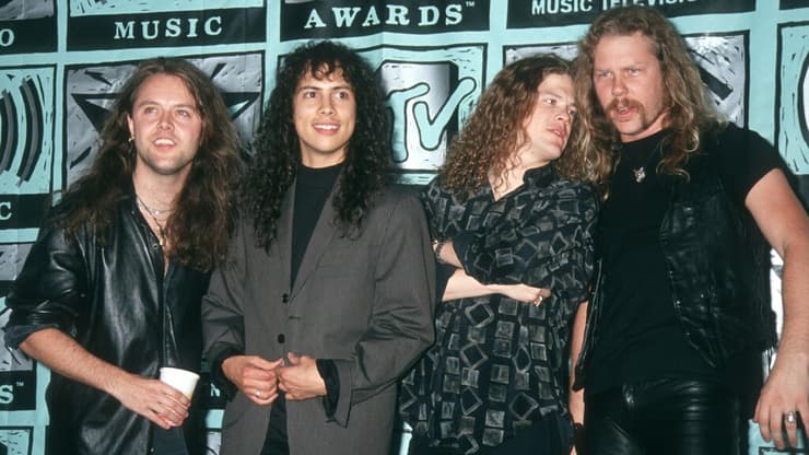 מטאליקה בטקס פרסי MTV ב-1991