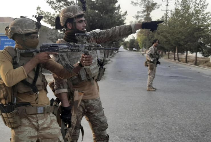 אפגניסטן כוחות מיוחדים אפגניים ב רחוב ב לשקר גה לחימה