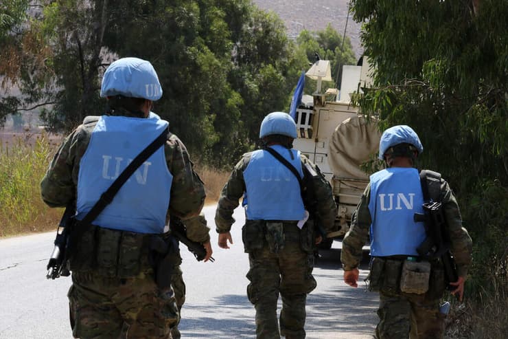 כוחות האו"ם מסיירים בדרום לבנון סמוך לגבול עם ישראל