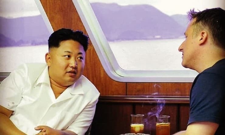 קים ג'ונג און עם מייקל ספאבור שנשלח ל מאסר ב סין