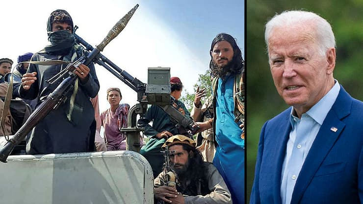 ג'ו ביידן חוזר ל וושינגטון לקראת נאום על ה טליבאן אפגניסטן