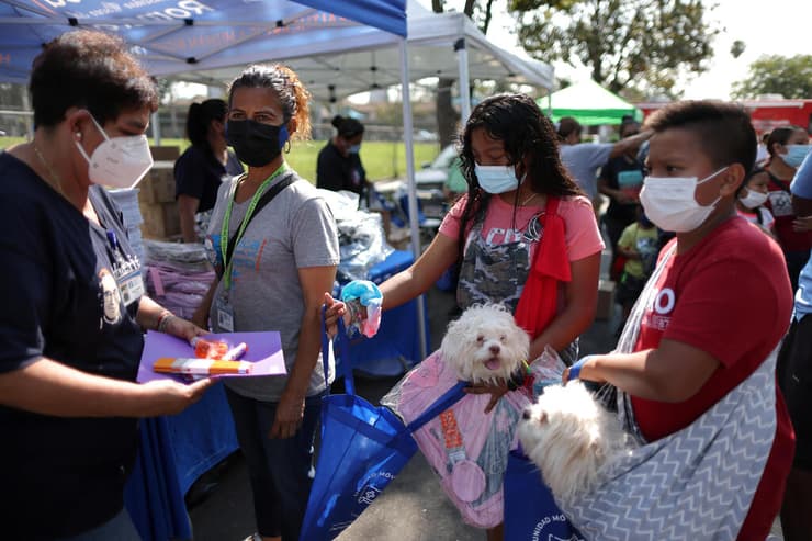 מבצע חיסונים לילדי בתי הספר בלוס-אנג'לס