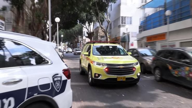 זירת הרצח ברחוב נורדאו בחיפה