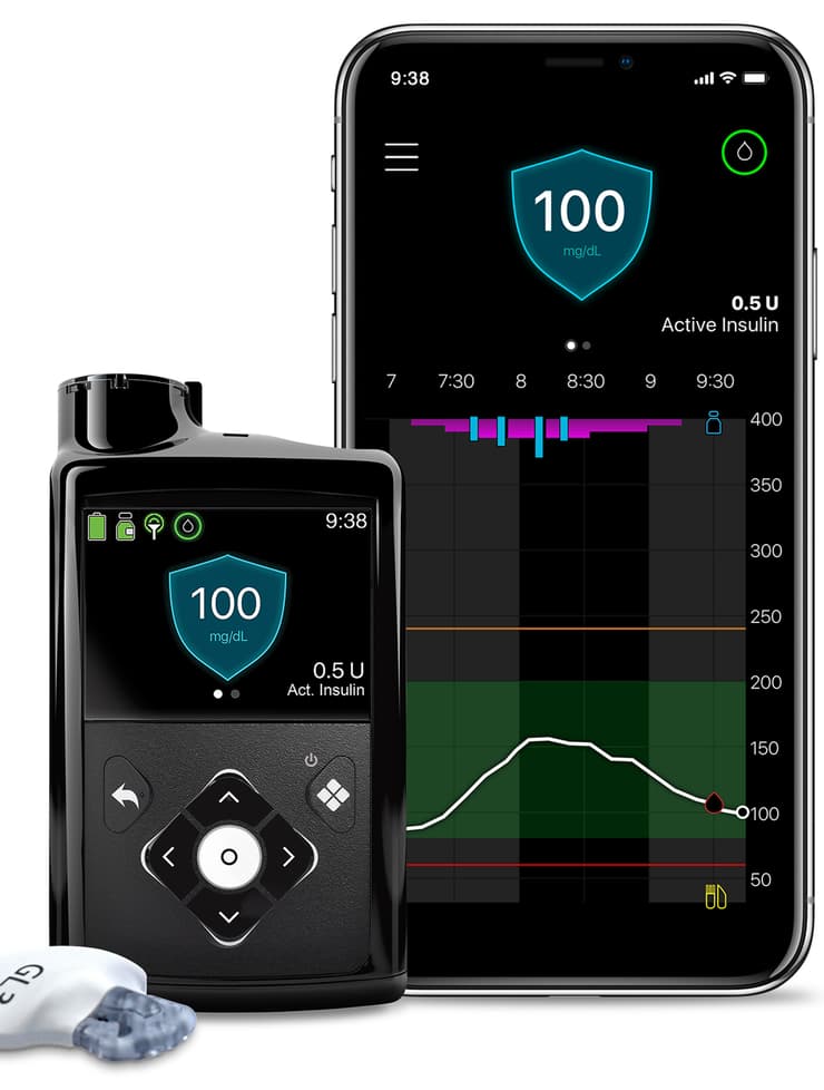 מערכת המינימד G780 מד סוכר