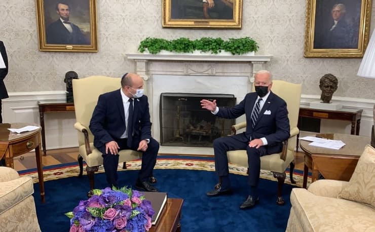 ראש הממשלה נפתלי בנט פגישה עם נשיא ארה"ב ג'ו ביידן