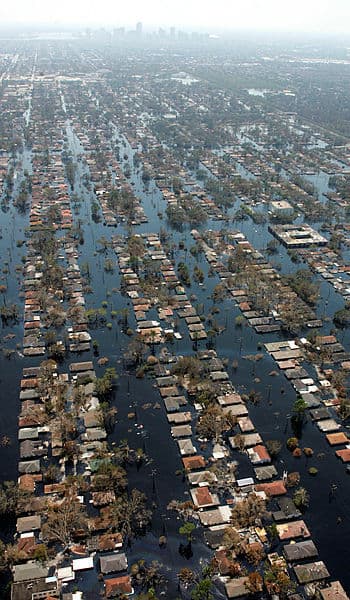 ארה"ב הוריקן קתרינה ניו אורלינס לואיזיאנה ב 2005