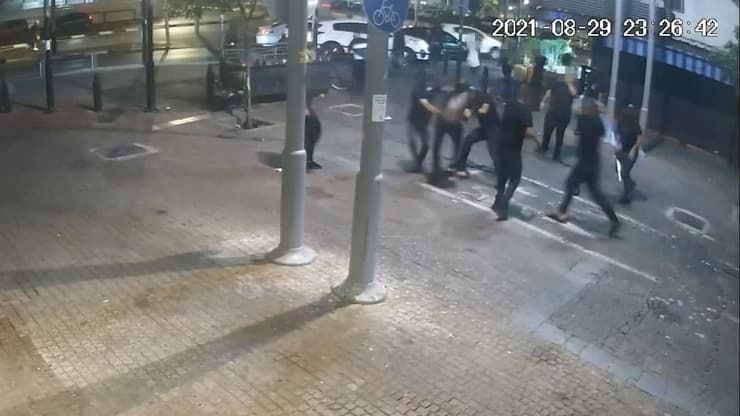 קטטה אלימה של עשרות משתתפים אזור התחנה המרכזית הישנה בתל אביב