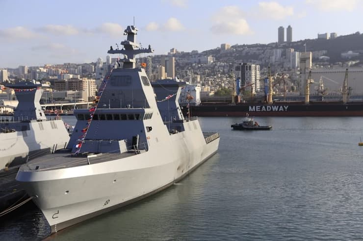 טקס הגעת ספינת אח"י "ניצחון" בבסיס חיל הים