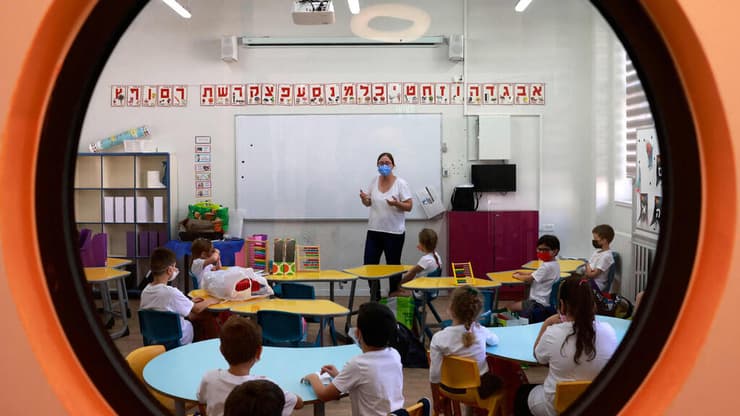 היום הראשון ללימודים בבית ספר בית הכרם בירושלים