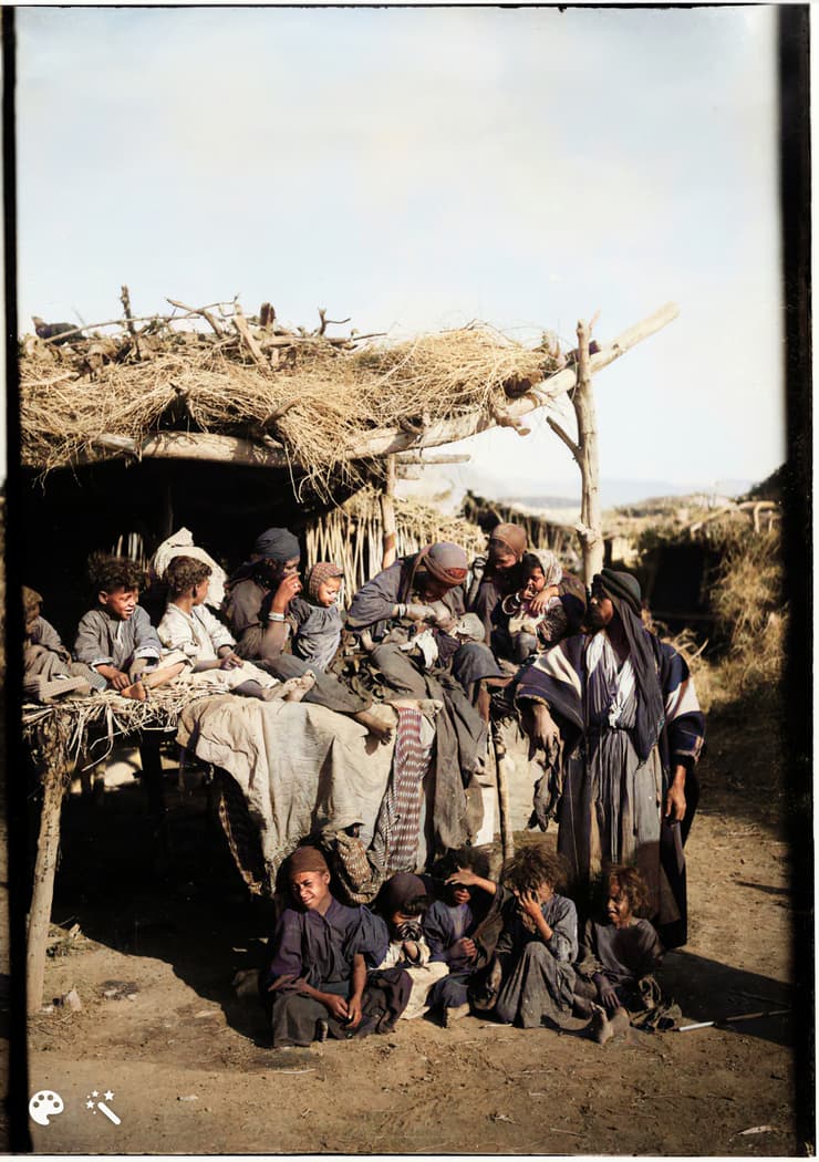 כפריים באזור יריחו, תחילת שנות ה-20