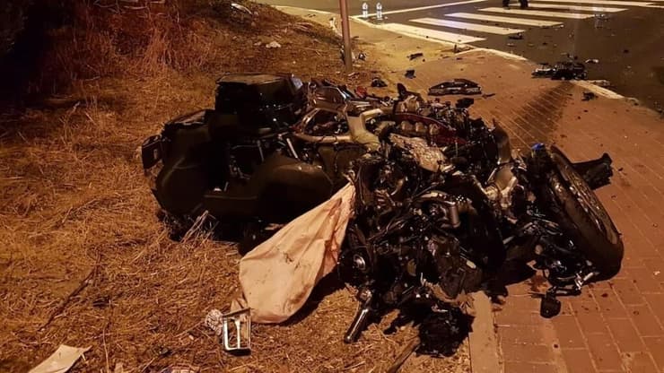 רוכב אופנוע נהרג בתאונת דרכים סמוך לצומת תל נוף
