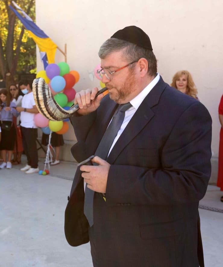 פתיחת שנה חגיגית בבית הספר "תקווה" שבאודסה