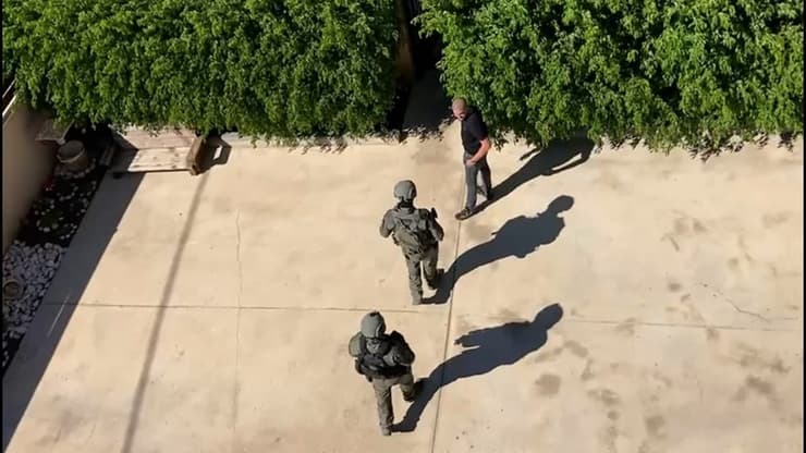 חיפושים של כוחות הביטחון באכסאל בעקבות האסירים הבטחוניים שברחו מכלא גלבוע