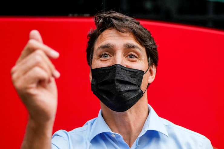 ארין אוטול ראש ממשלת קנדה ג'סטין טרודו בחירות קמפיין בחירותהמפלגה השמרנית עימות בחירות קנדה