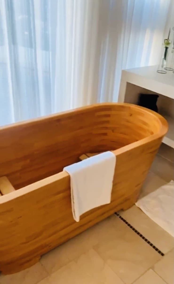 מתי עשיתם אמבט בתוך אמבטיה מעץ?