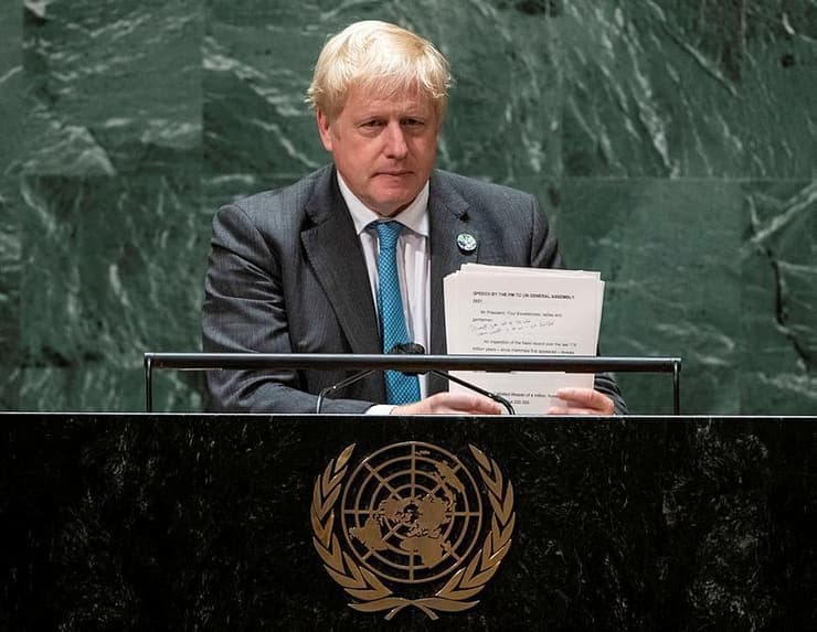 ראש ממשלת בריטניה בנאומו בעצרת האו"ם