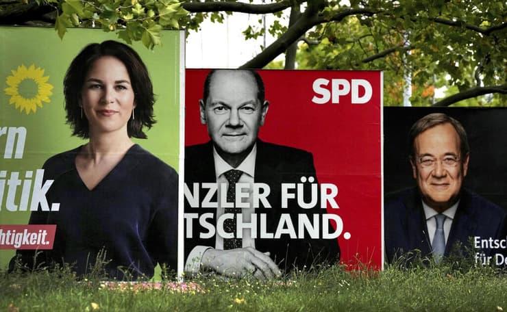 גרמניה מועמדים בחירות אנלנה ברבוק אולף שולץ ארמין לשט לאשט