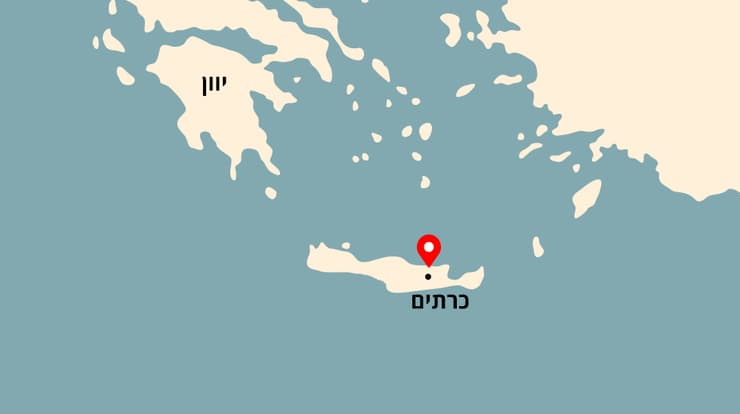 מפה יוון כרתים